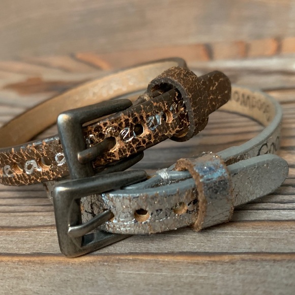 3/$20 Bundle Good works Leather bracelet Set of 2 - Picture 2 of 4